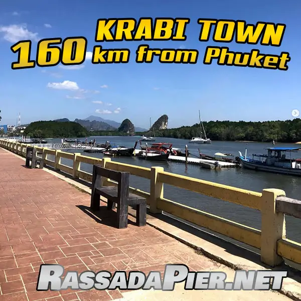 Phuket to Krabi distance